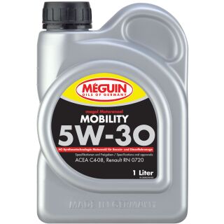 Meguin 3185 megol Motorenoel Mobility 5W-30 - 1 Liter