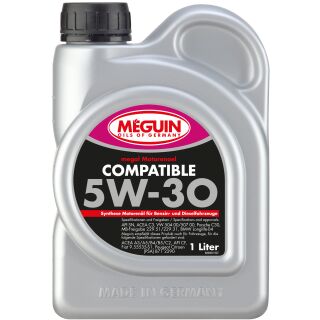 Meguin 6561 megol Motorenoel Compatible SAE 5W-30 - 1 Liter
