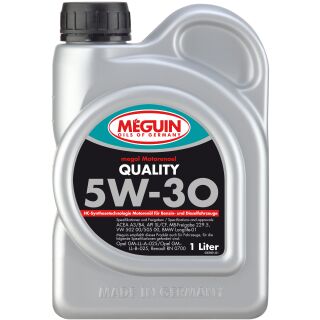 Meguin 6566 megol Motorenoel Quality SAE 5W-30 - 1 Liter