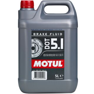 Motul 100952 DOT 5.1 Brake Fluid - 5 Liter