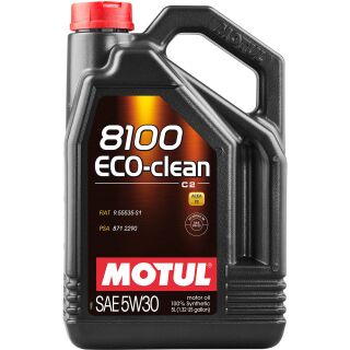 Motul 109232 8100 Eco-clean 5W-30 - 5 Liter