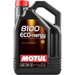 Motul 109690 8100 Eco-nergy 0W-30 - 5 Liter