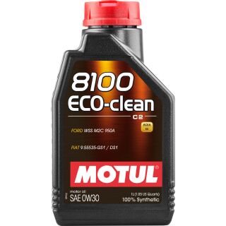 Motul 109671 8100 Eco-clean 0W-30 - 1 Liter