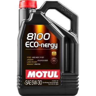 Motul 109230 8100 Eco-nergy 5W-30 - 5 Liter