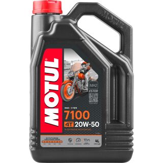 Motul 109387 7100 4T 20W-50 - 4 Liter