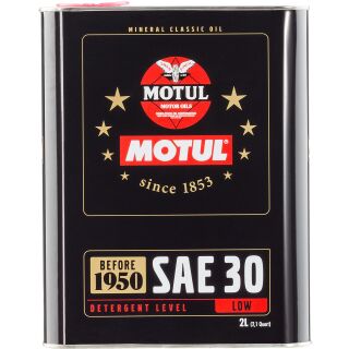 Motul 104509 Classic Oil SAE 30 - 2 Liter