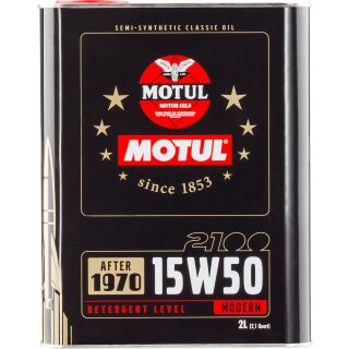 Motul 104512 Classic Oil 15W-50 - 2 Liter