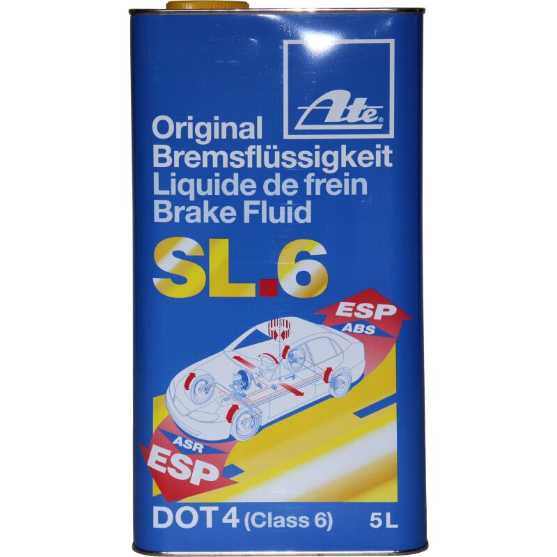 Original Ate Bremsflüssigkeit SL.6 DOT 4 - 5 Liter