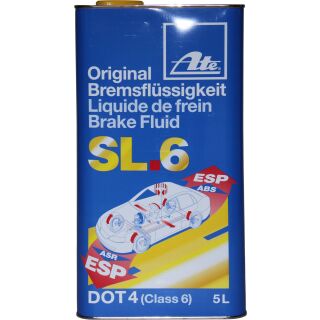Original Ate Bremsflüssigkeit SL.6 DOT 4 - 5 Liter
