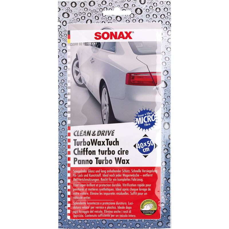 SONAX 04140000 Clean&Drive TurboWaxTuch