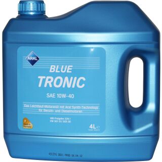 Aral Blue Tronic SAE 10W-40 - 4 Liter