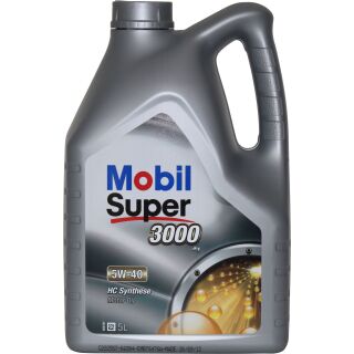 Mobil Super 3000 X1 5W-40 - 5 Liter