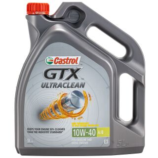 Castrol GTX Ultraclean 10W-40 A/B - 5 Liter