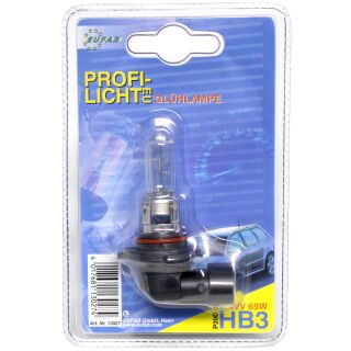 HB3 Halogen Glühlampe 12V 65W P20d - 1 Stück