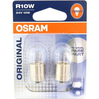 OSRAM Original Line 5637 R10W 24V 10W BA15s Doppelblister