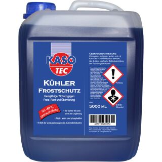 Kaso Tec K&uuml;hler-Frostschutz (gem&auml;&szlig; G11) gebrauchsfertig -40&deg;C - 5 Liter
