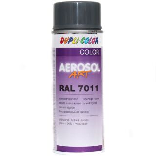Dupli-Color 733086 Aerosol Art Ral 7011 glänzend 400 ml