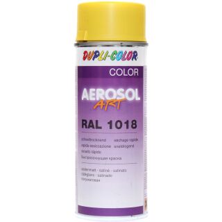 Dupli-Color 666391 Aerosol Art Ral 1018 seidenmatt 400 ml