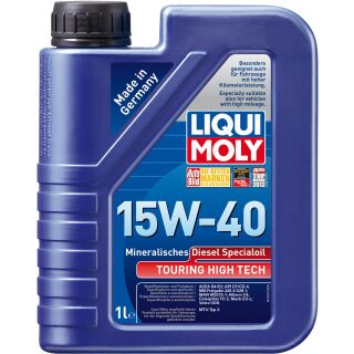 Liqui Moly 1070 Touring High Tech Diesel-Spezial&ouml;l 15W-40 - 1 Liter