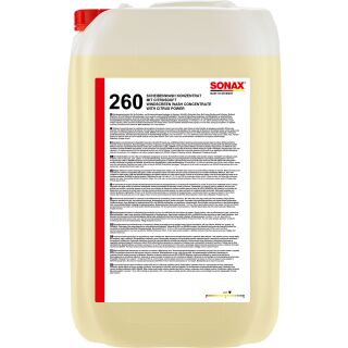 SONAX 02607050 ScheibenWash Konzentrat mit Citrusduft - 25 Liter