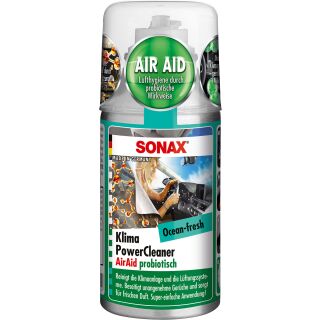 SONAX 03236000 KlimaPowerCleaner AirAid probiotisch Ocean-fresh - 100 ml