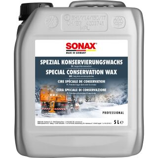 SONAX 04855050 SpezialKonservierungsWachs - 5 Liter