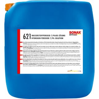 SONAX 06217000 Wasserstoffperoxid 7,9%ige Lösung - 25 Liter