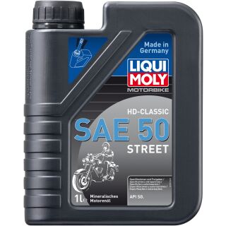 Liqui Moly 1572 Motorbike HD-Classic SAE 50 Street - 1 Liter