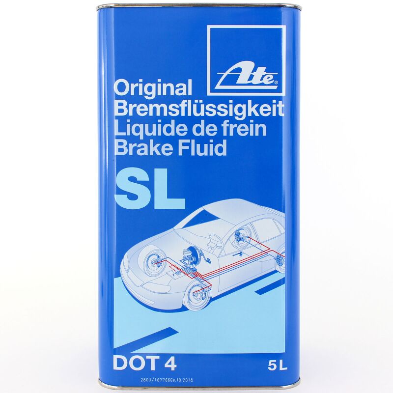 Original Ate Bremsflüssigkeit SL DOT 4 - 5 Liter