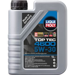 Liqui Moly 3755 Top Tec 4600 5W-30 - 1 Liter