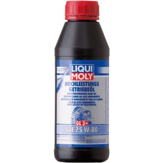 Liqui Moly 4426 Hochleistungs-Getriebe&ouml;l (GL3+) SAE 75W-80 - 500 ml